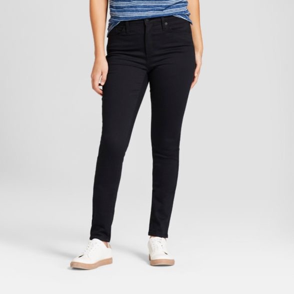 High-Rise Skinny Jeans - Universal Thread™ Black